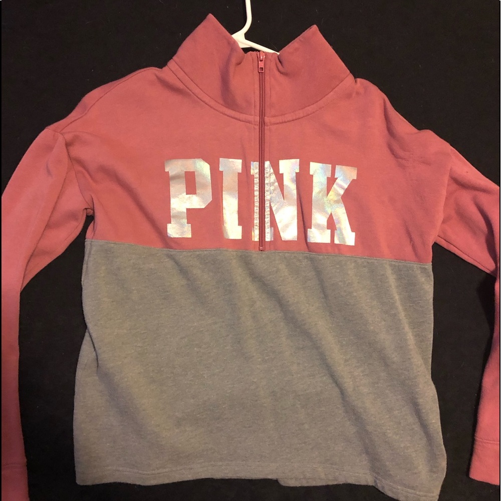 Victoria secret Pink half zip